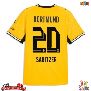 Borussia Dortmund Marcel Sabitzer #20 Replica Home Stadium Shirt 2026-27 Short Sleeve